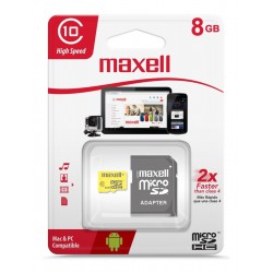 Memoria microsd 8GB MAXELL