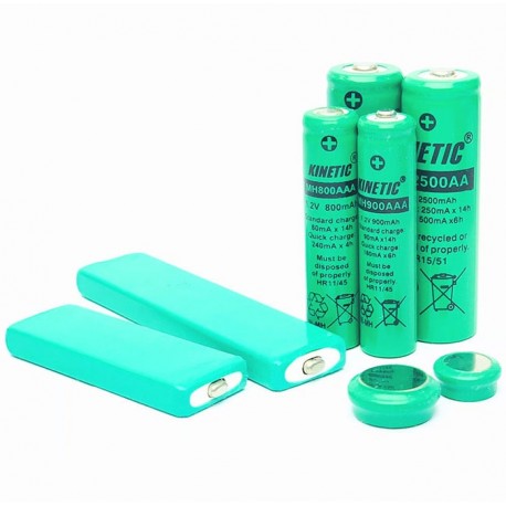1/3AA NI-MH 300MAH KINETIC