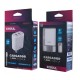 Cargador Con Doble Puerto USB Ficha Tipo C Soul CVQ-XUSB2T