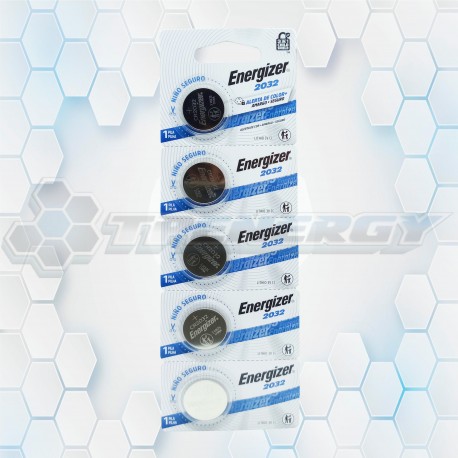 Pilas Botón Energizer CR2032 X5 Bateria