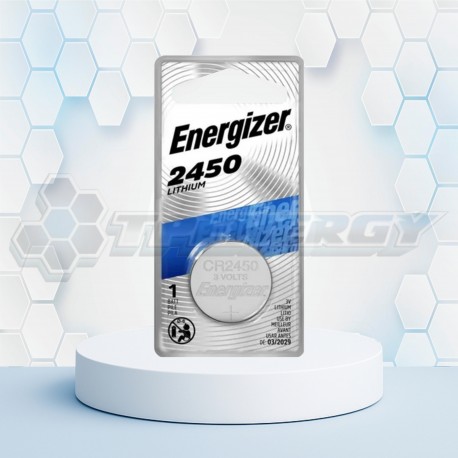 Batería Botón Litio CR2450 Energizer 3 VOLT BL1