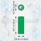 Pila Industrial A MH2100A 2.1Ah 1.2 V Ni-Mh Kinetic Recargable