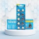 Pila Botón Alcalina LR55 L1131F AG10 1.5 V. Vinnic BL10