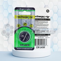 Pila Botón CR2430 3 V. New Energy  BL1