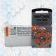 Pila Botón AC13 Zinc-Air 1.4 V. Rayovac Extra Audiología BL6
