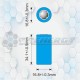 Pila Recargable LI16340 Li-ion 3.7 V. 600mAh Kinetic