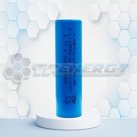 Pila Industrial LI18650 Li-ion 3.7 V. 2.6Ah Kinetic Recargable