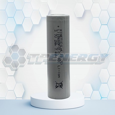 Pila Industrial LI18650 LI-ION 2000mAh 10C Kinetic Recargable