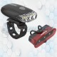 Kit Juego De Luces Led Para Bicicleta Energizer ENBLPB42E 130 Lúmenes + 4 Pilas AAA