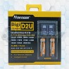 Cargador De Pilas Con Cable USB D2U Nokoser