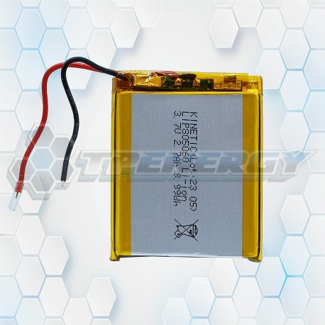 Batería Celda LIP805060 3.7V 2.7Ah 9.99Wh Recargable  Kinetic