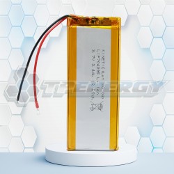 Batería Celda De LI-PO LIP823090 3.7V 3.4AH Recargable Kinetic
