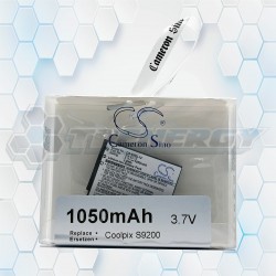 Batería Recargable Cameron Sino CS-ENEL12 1050mAh 3.7V Coolpix S9200