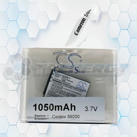 Batería Recargable Cameron Sino CS-ENEL12 1050mAh 3.7V Coolpix S9200