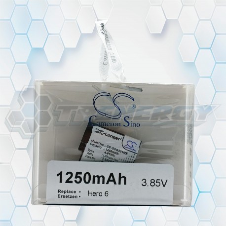 Batería Recargable Cameron Sino GDB501MX 1250mAh 3.85V Hero 6