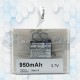 Batería Recargable Cameron Sino Hero 4 950mAh 3.7V CS-GDB004MC