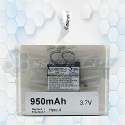 Batería Recargable Cameron Sino Hero 4 950mAh 3.7V CS-GDB004MC