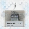 Batería Recargable Cameron Sino Hero 4 950mAh 3.7V CS-GDB004MC