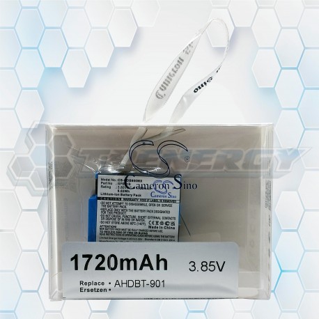 Batería Recargable Cameron Sino AHDBT-901 1720mAh 3.85V CS-GDB900MX