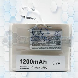 Batería Recargable Cameron Sino Coolpix 3700 1200mAh 3.7V CS-ENEL5