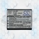 Batería Recargable Cameron Sino LI-50B 800mAh 3.7V CS-LI50B