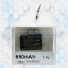 Batería Recargable Cameron Sino DCR-SR220D 7.4V 650mAh CS-FH50D
