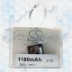 Batería Recargable Cameron Sino Hero 3 1180mAh 3.7V CS-GDB002MX