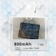 Batería Recargable Cameron Sino Lumix DMC-FX200 7.4V 800mAh CS- BLC12MC