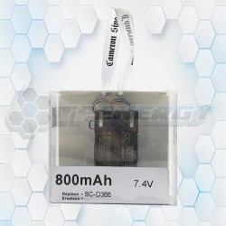 Batería Recargable Cameron Sino SD-D366 7.4V 800mAh CS-LSM80