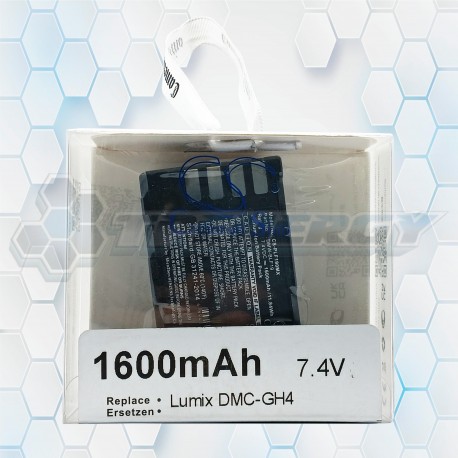 Batería Recargable Cameron Sino Lumix DMC-GH4 7.4V 1600mAh