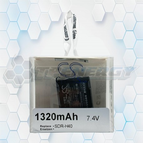 Batería Recargable Cameron Sino SDR-H40 7.4V 1320mAh CS-VBG130