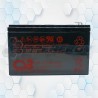 Batería De Gel Recargable CSB 12Volt 7Ah HR 1224W F2F1