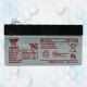 Batería De Gel Recargable Yuasa 12Volt 1.2Ah NP1.2-12