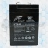 Batería De Gel Recargable Ritar 6Volt 4Ah RT640