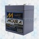 Batería De Gel Recargable Moura 12V 5AH 12MVA-5