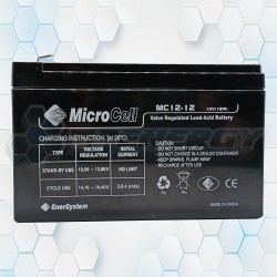 Batería De Gel Recargable Microcell 12V 12AH MC 12-12