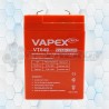 Batería De Gel Recargable Vapex 6V 4AH VT640