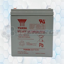 Batería De Gel Recargable Yuasa 12V 5AH NPX25