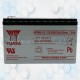 Batería De Gel Recargable Yuasa 12V 8.5AH NPW45-12