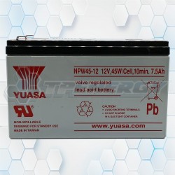 Batería De Gel Recargable Yuasa 12V 8.5AH NPW45-12