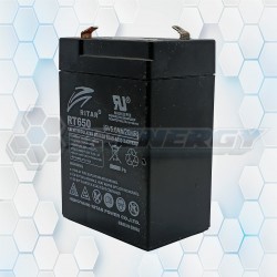 Batería De Gel Recargable Ritar 6V 5HA RT650