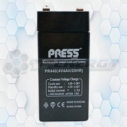 Batería De Gel Recargable PRESS 4V 4AH PR440