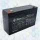 Batería De Gel Recargable Microcell 6V 10Ah MC10-6