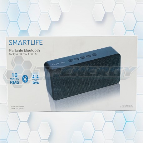 PARLANTE BT 10W SMARTLIFE SL-BTS316B
