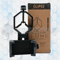 Adaptador Universal Metálico Para Celular CLIP02 Hokenn Para Telescopios