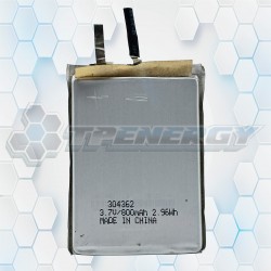 Batería Celda Recargable LP304362 3.7V 800mAh