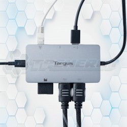 Docking USB-C Targus DOCK423A Con Doble HDMI 4K Y Carga Rápida