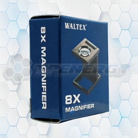 Lupa Cuenta Hilo Waltex 8x 25mm Magnifier 7550