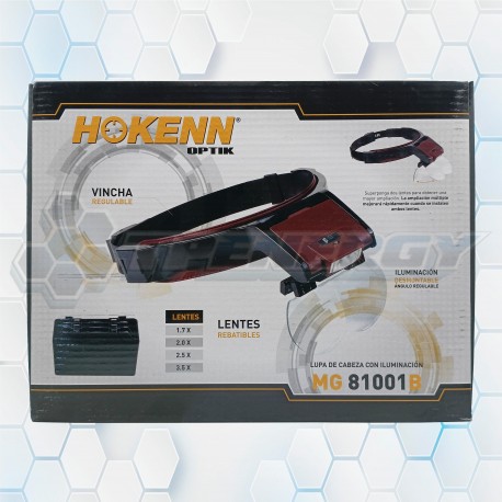 Lupa De Cabeza Con Iluminación MG81001B Hokenn