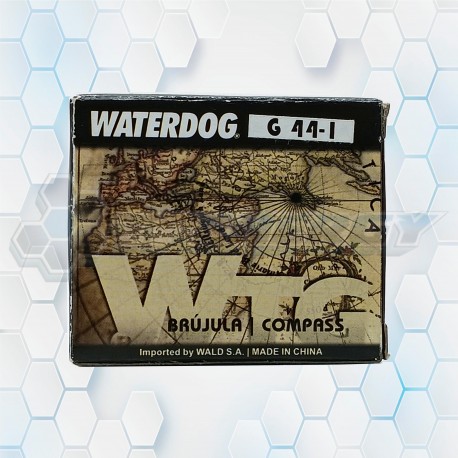 Brújula De Metal Con Aro Tipo Llavero G44-1 Waterdog